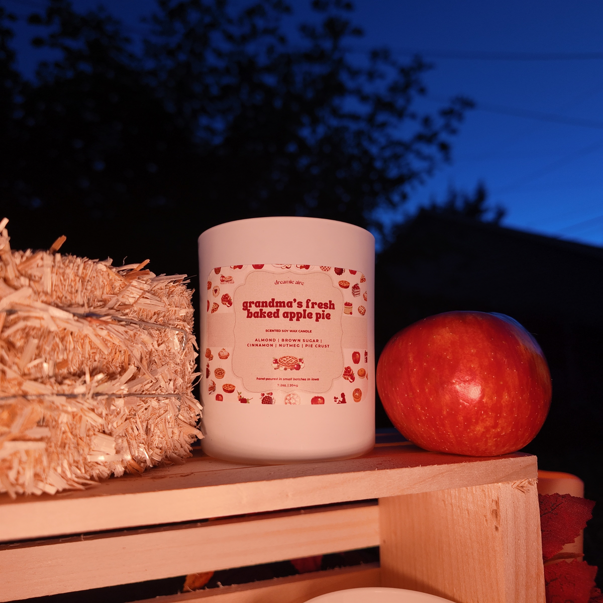 grandma’s fresh baked apple pie